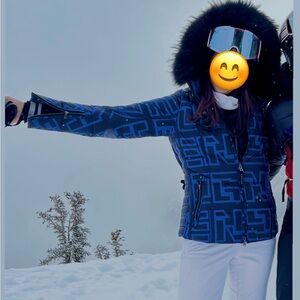 Bogner Down Blue Women's Ski Jacket